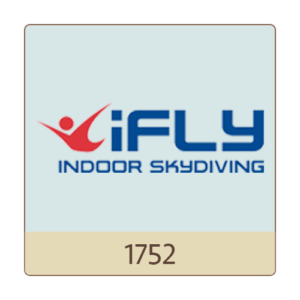 iFly Indoor Skydiving logo, Space 1752