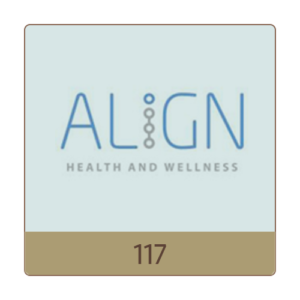 Align Health & Wellness logo, Space 117