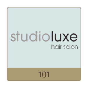 Studio Luxe Hair Salon logo, Space 101