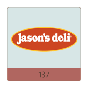 Jason's Deli logo, Space 137