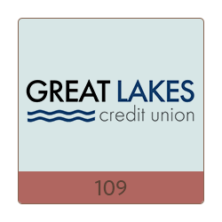 Great Lakes Credit Union logo, Space 109